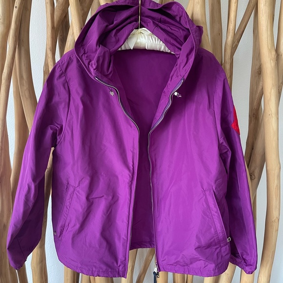 MONTCLER Alexandrite purple hooded windbreaker - Picture 12 of 16